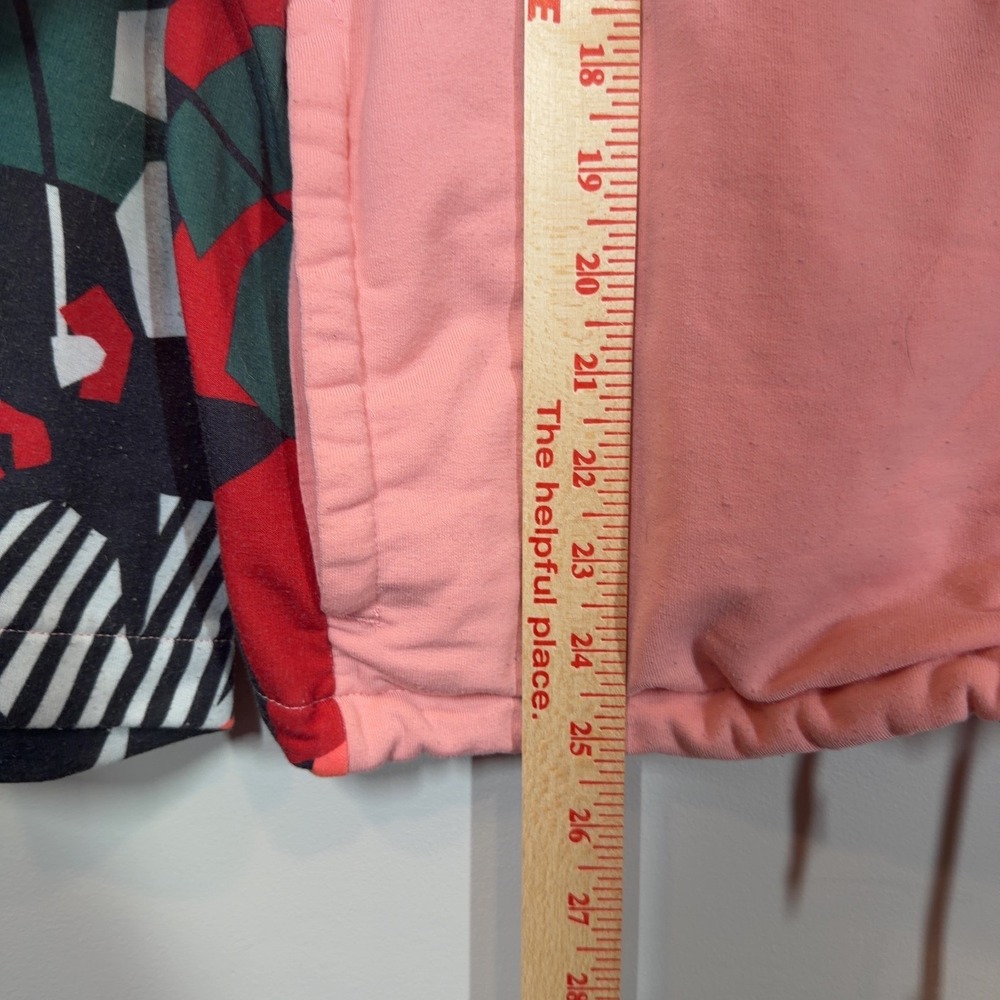 Adidas Farm Rio Pink Full Zip Hoodie Womens Size M Geometric Patterned Sleeve - Picture 10 of 10